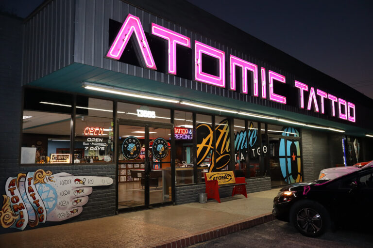 Atomic Tattoo and Piercing: Highway 183 location in Austin, Texas