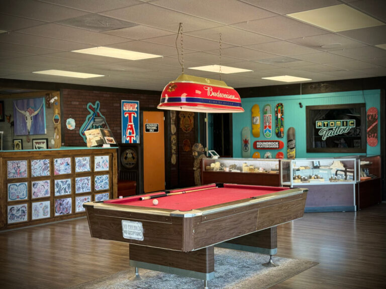 Atomic Tattoo and Piercing: Highway 183 location in Austin, Texas