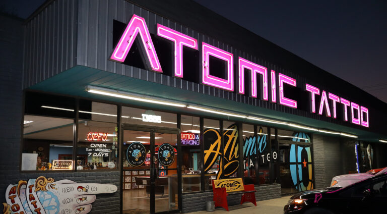 Atomic Tattoo and Piercing: Highway 183 location in Austin, Texas