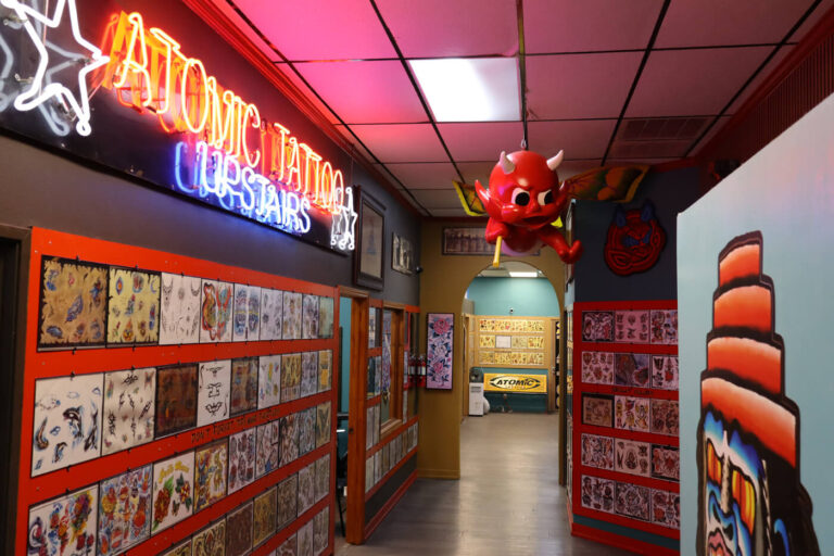 Atomic Tattoo and Piercing: Pflugerville location near Austin, Texas