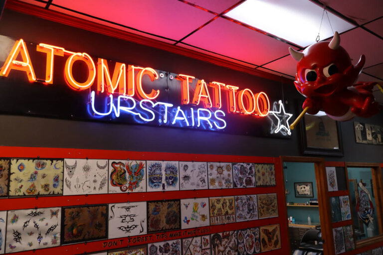 Atomic Tattoo and Piercing: Pflugerville location near Austin, Texas