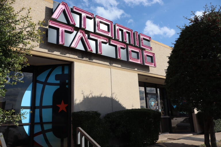 Atomic Tattoo and Piercing: Pflugerville location near Austin, Texas