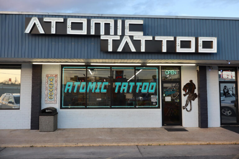 Atomic Tattoo and Piercing: Research location in Austin, Texas