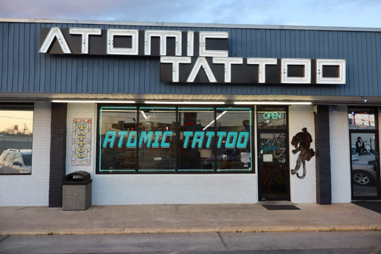 Atomic Tattoo and Piercing: Research location in Austin, Texas